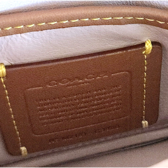 Coach Pillow Tabby 18 Purple Nappa Leather Mini Shoulder Bag Or Crossbody NEW - Picture 8 of 14